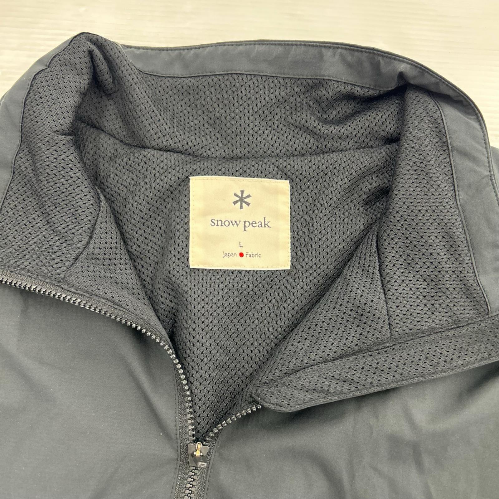長袖シャツ SNOW PEAK 2L OCTA VEST -L L ブラック