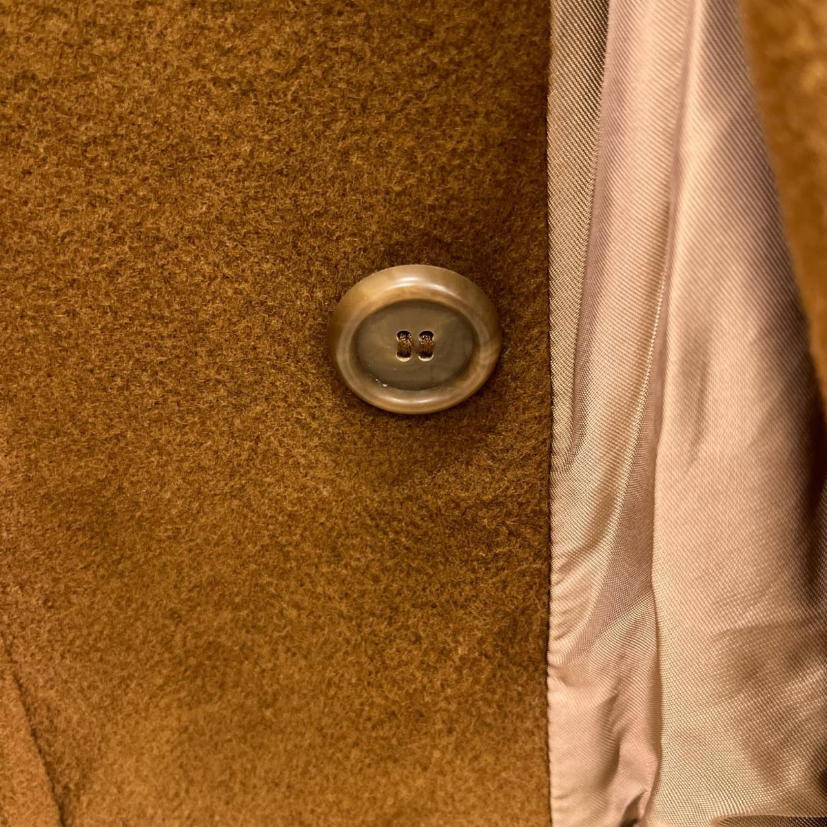 その他アウター 80S Double Wool Coat 46 キャメル 46