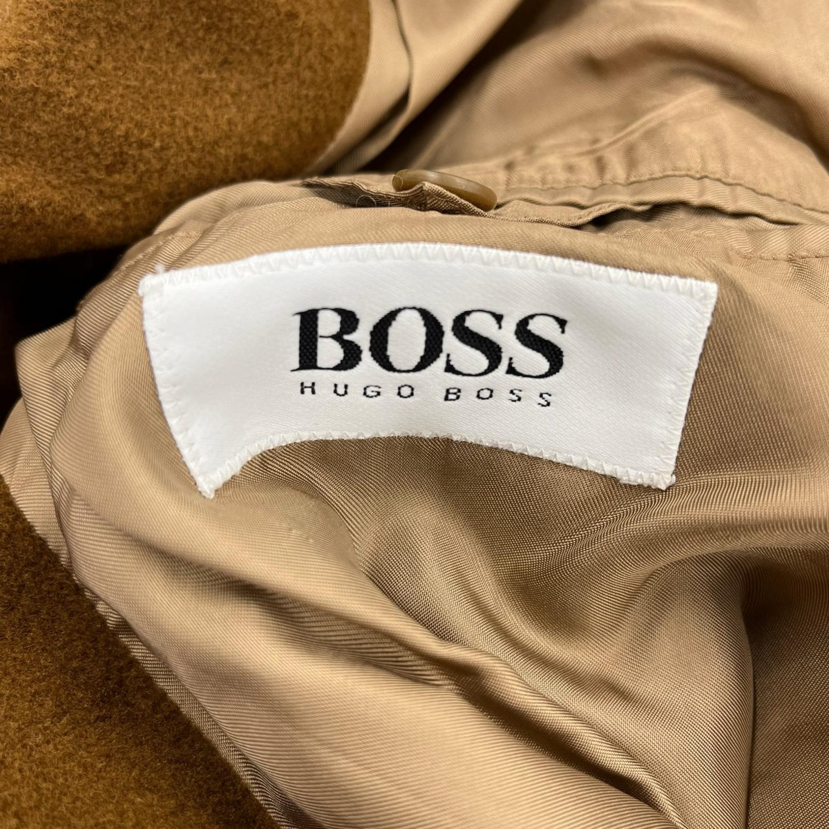 その他アウター 80S Double Wool Coat 46 キャメル 46