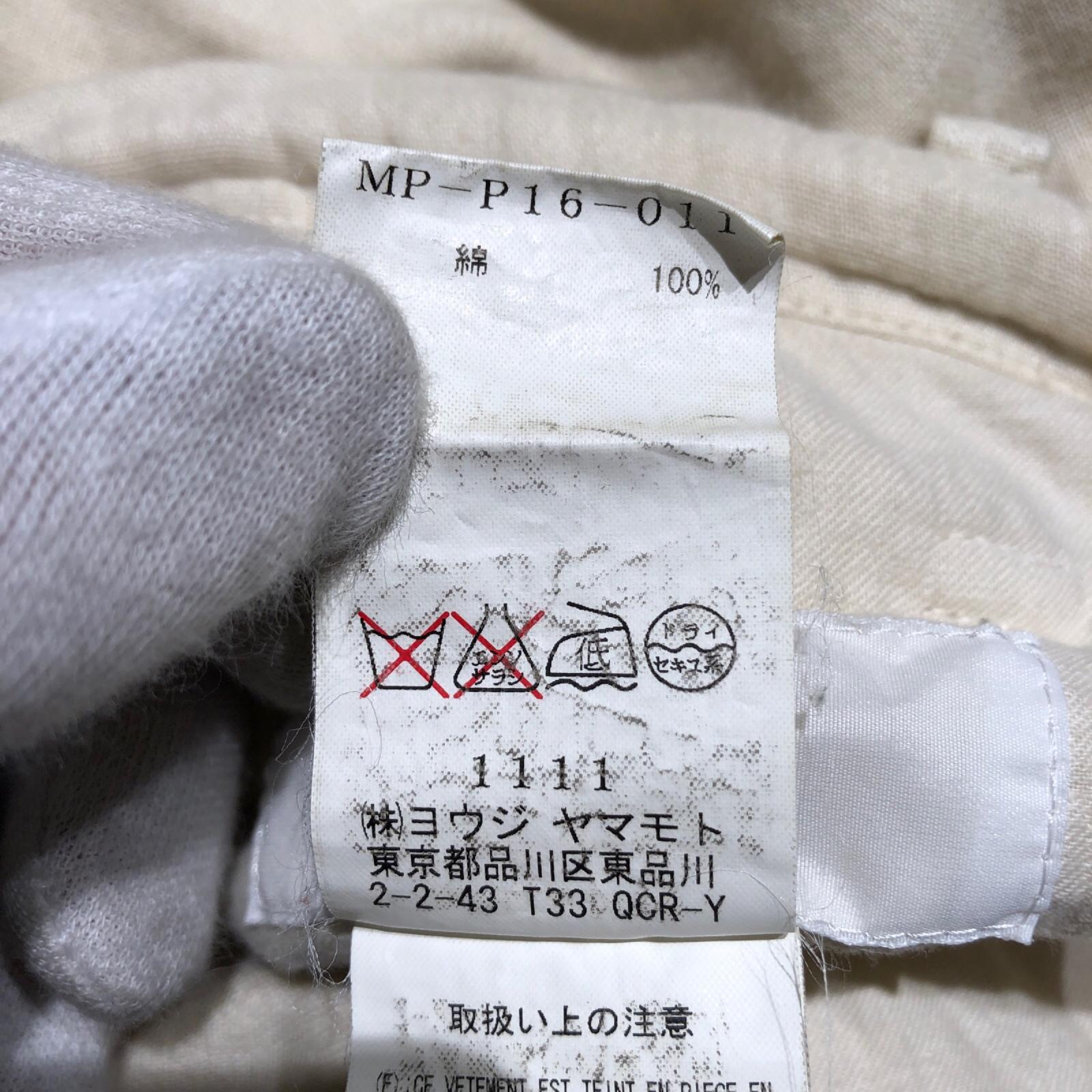 パンツ for men 11AW コットンガーゼワイドパンツ