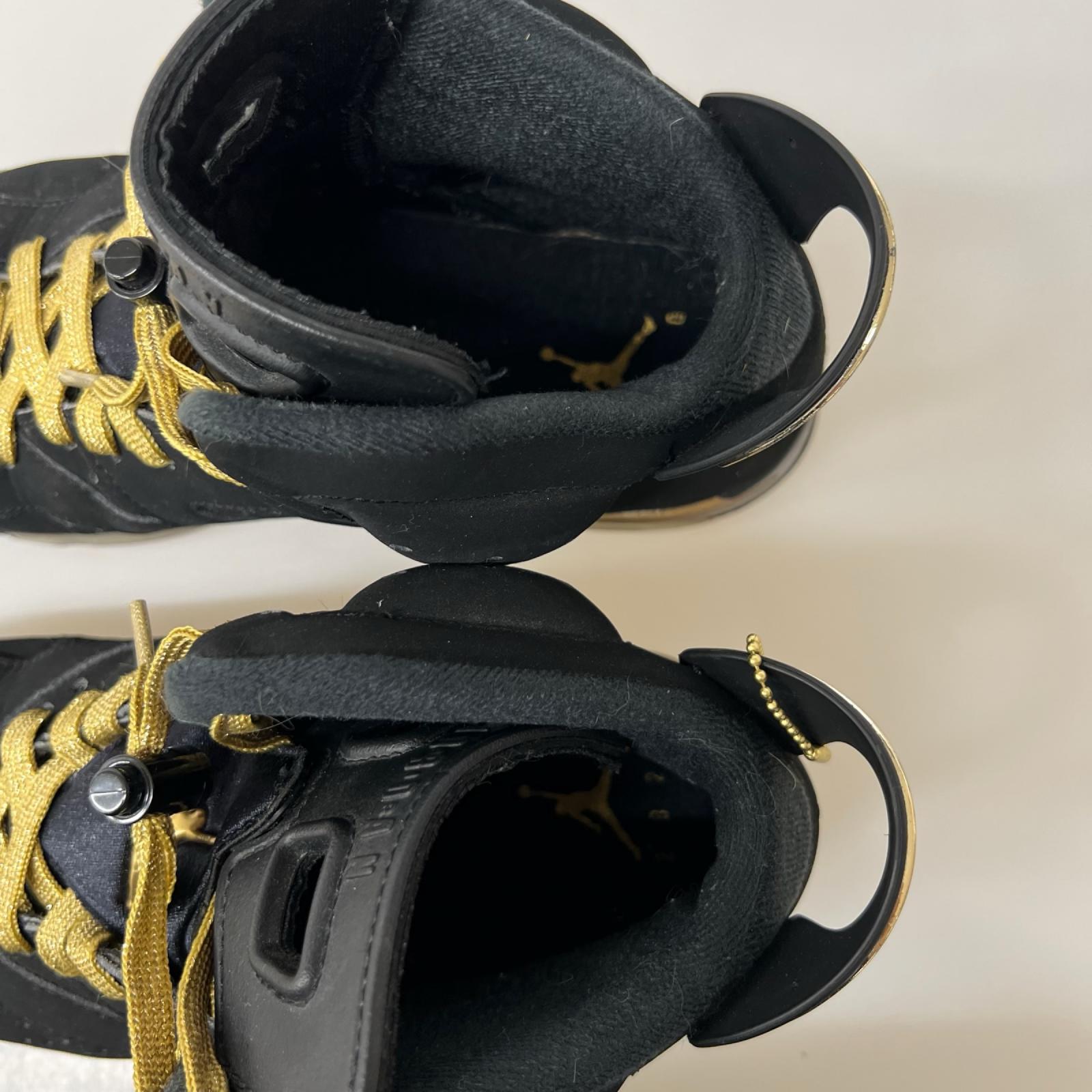 スニーカー Air Jordan 6 DMP "Black/Metallic Gold" 26.5cm (US8 1/2 UK8 EU43) ブラック
