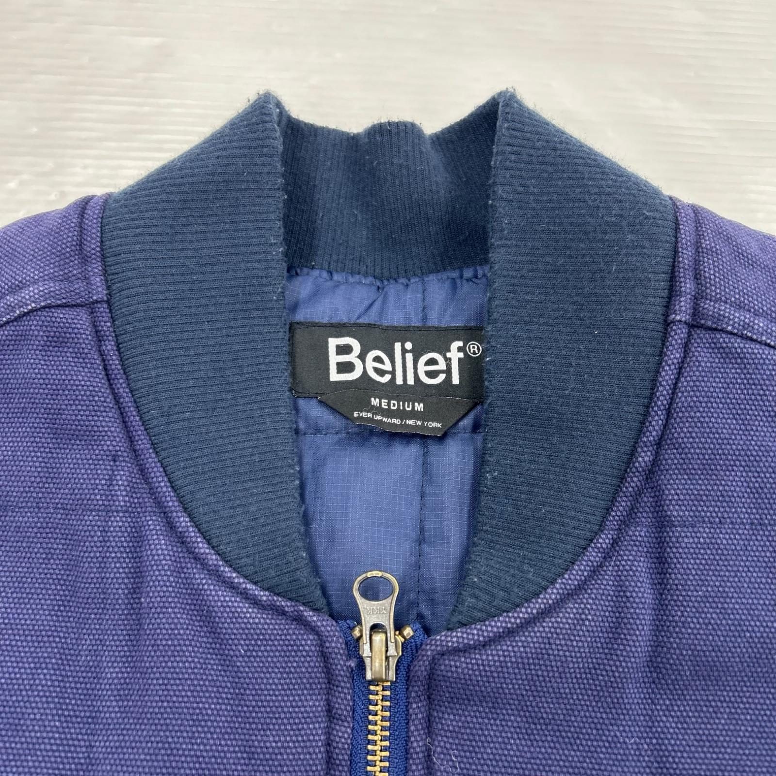 ダウンベスト Belief 中綿ﾍﾞｽﾄ ﾈｲﾋﾞｰ M ネイビー