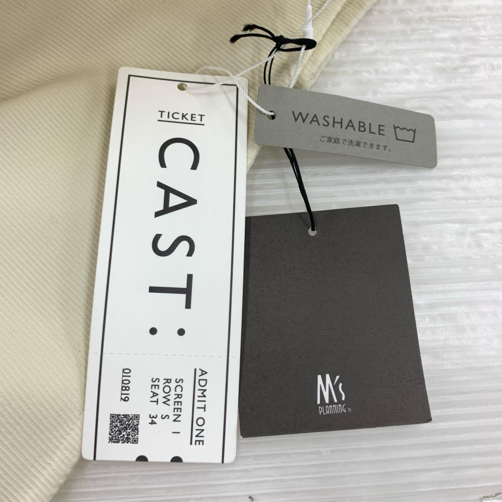 ジャケット CAST:　ﾉｰｶﾗｰｼﾞｬｹｯﾄ　M M ベージュ