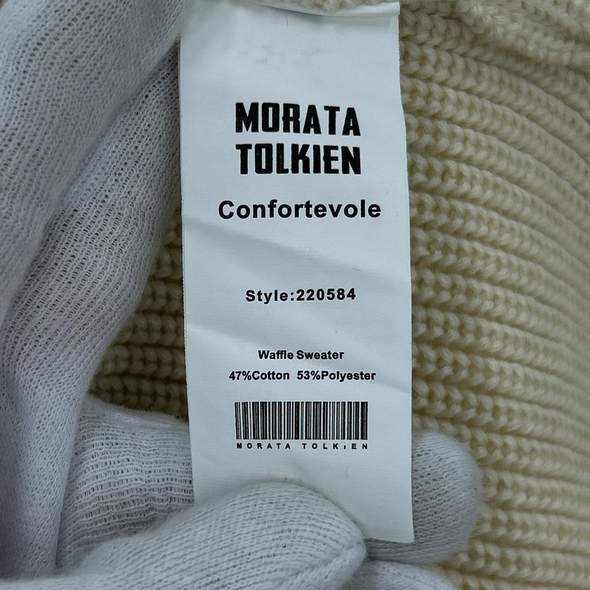 ニット MORATA TOLKIEN セーター S ホワイト