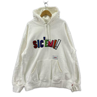 パーカー ×WTAPS 21FW Sic'em! Hooded Sweatshirt XL ホワイト