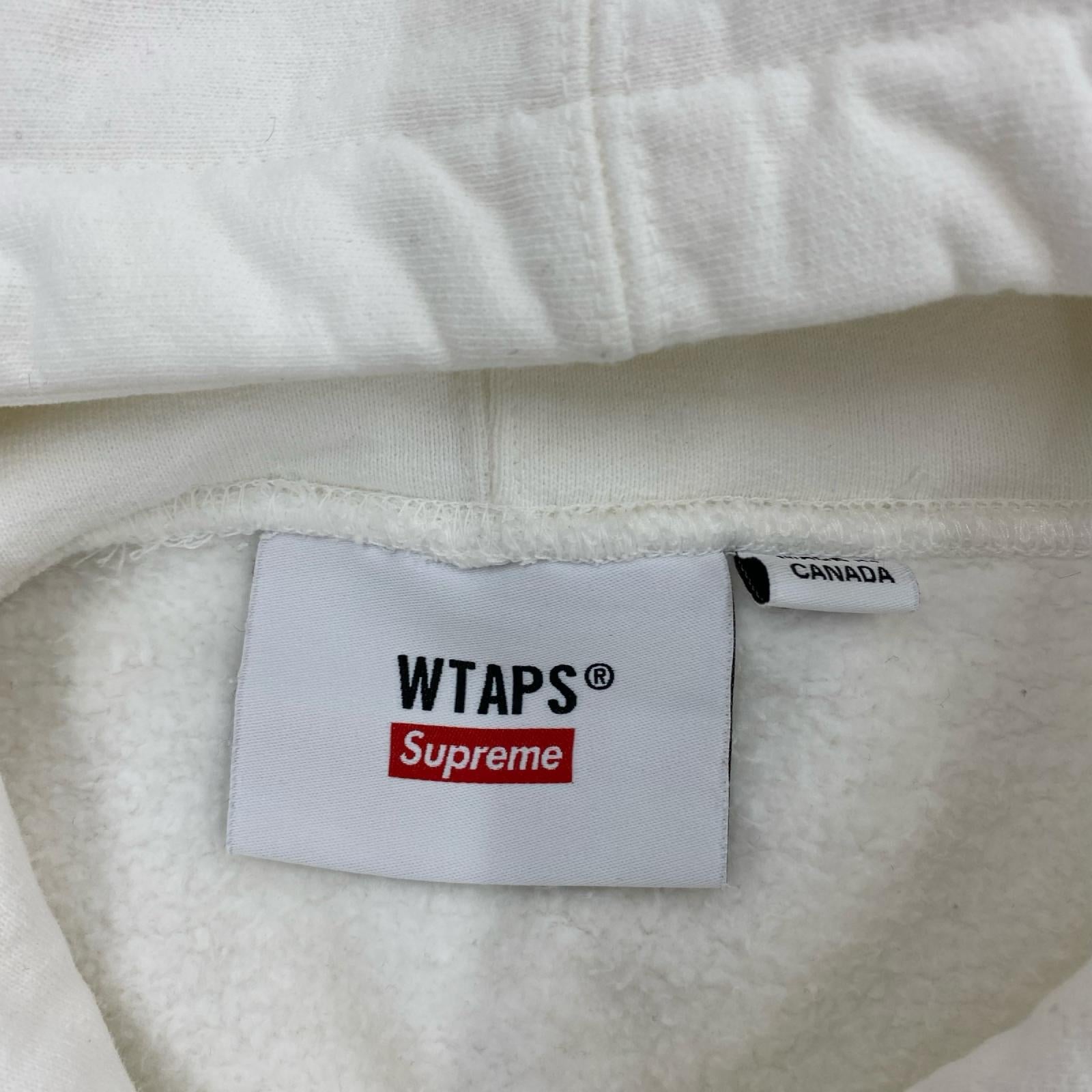 パーカー ×WTAPS 21FW Sic'em! Hooded Sweatshirt XL ホワイト