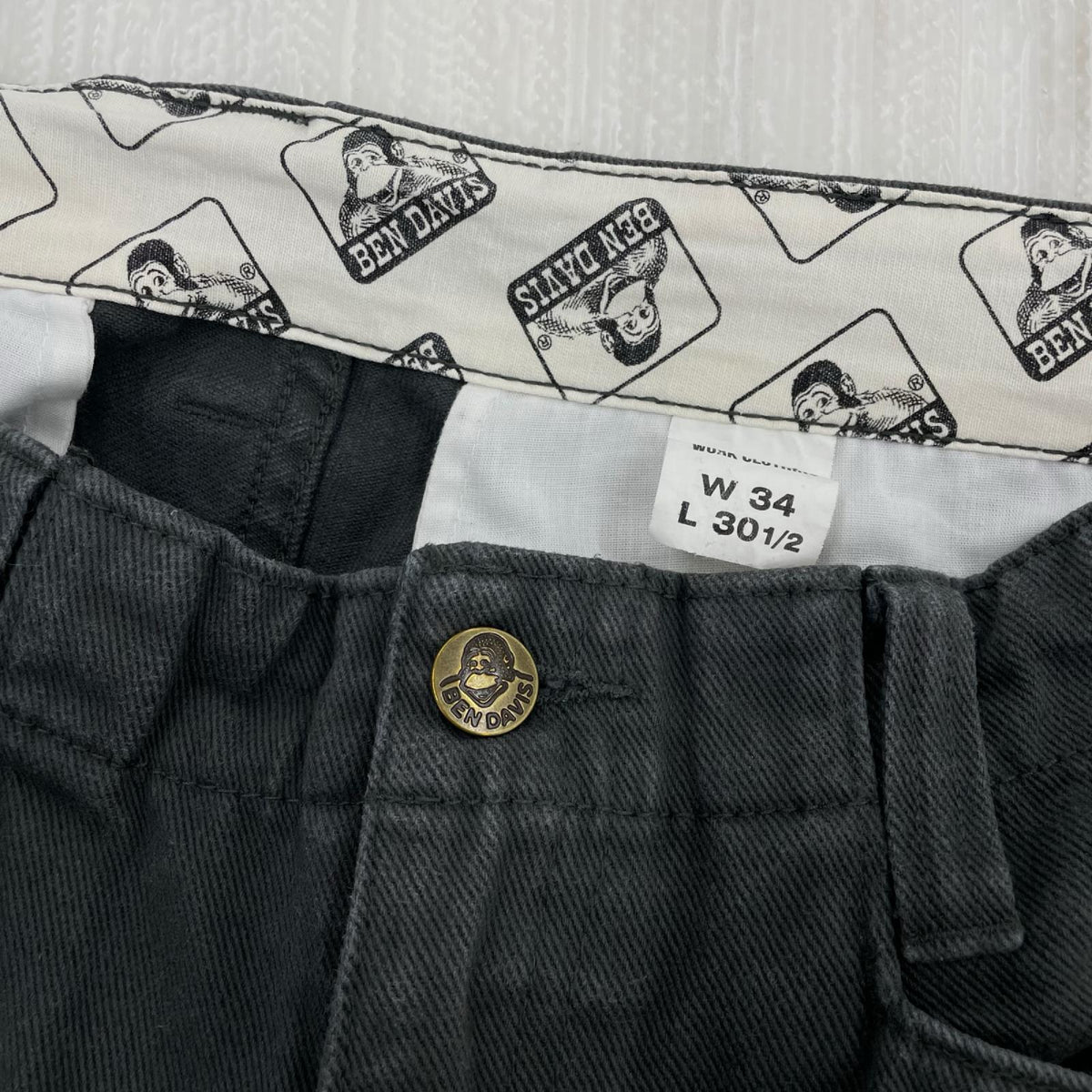 パンツ EXTRA WIDE ﾌﾘｽｺﾜｰｸﾊﾟﾝﾂ W34 GRY 34 グレー