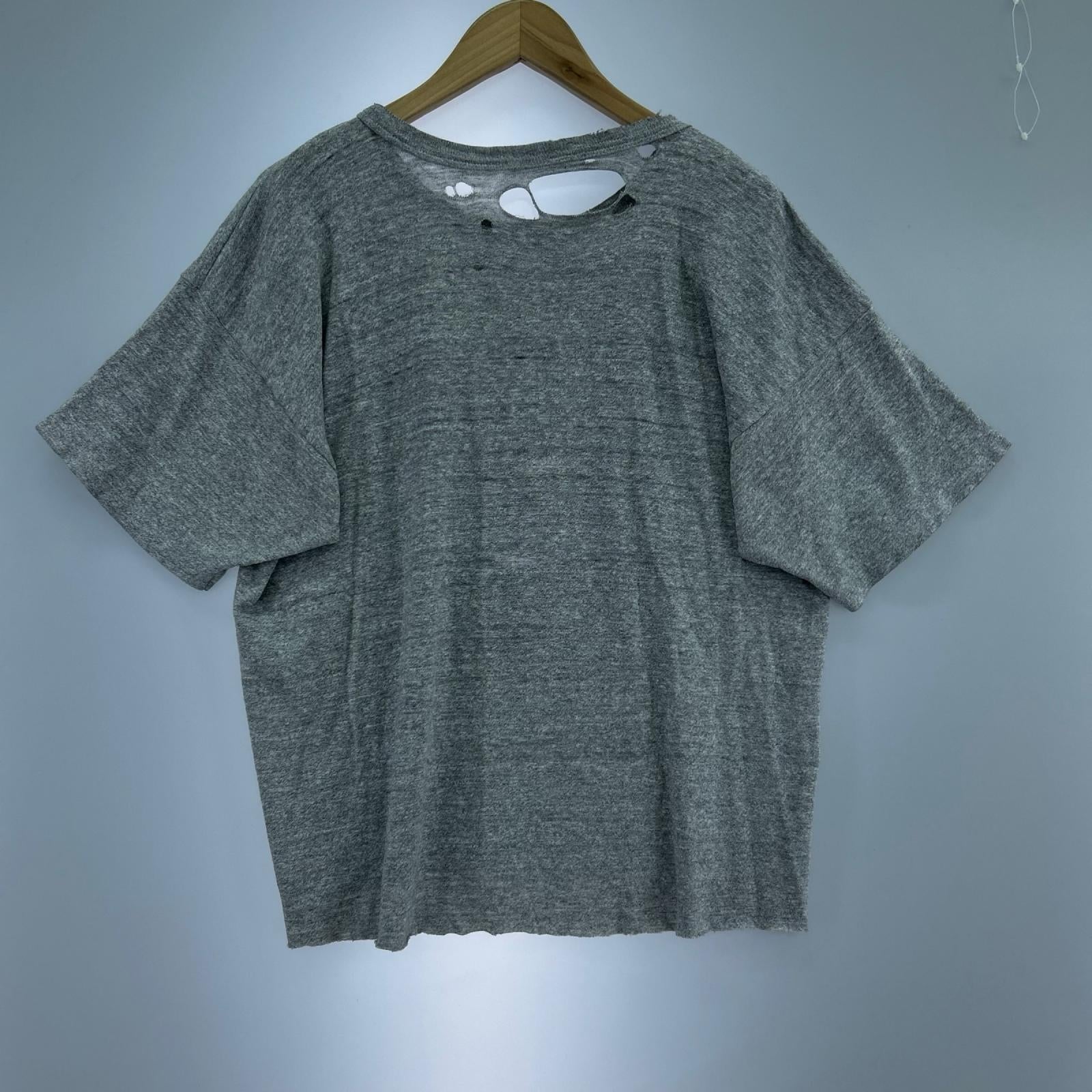 半袖Ｔシャツ 80s 霜降り ｶﾚｯｼﾞﾛｺﾞTee GRY グレー