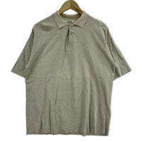 ポロシャツ 20ss HARD TWIST AMUNZEN DOUBLE CLOTH 4 ベージュ