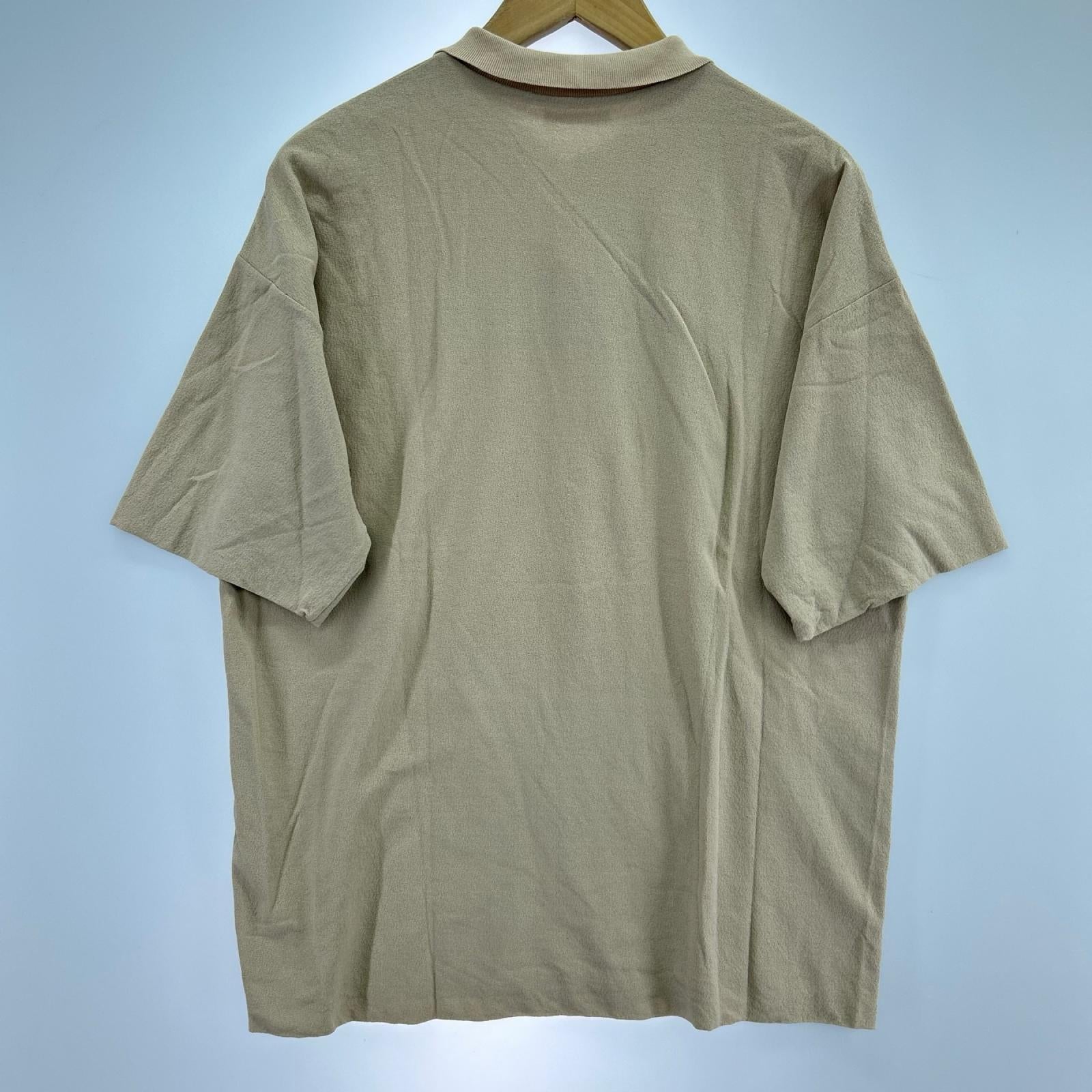 ポロシャツ 20ss HARD TWIST AMUNZEN DOUBLE CLOTH 4 ベージュ