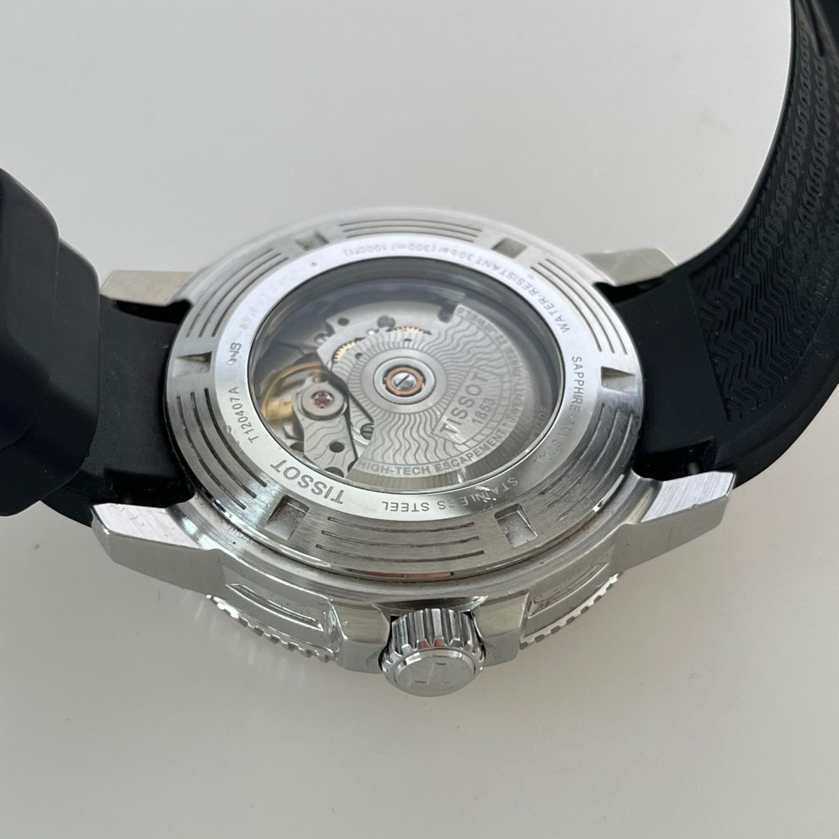 腕時計 TISSOT SEASTAR T120407A ブラック