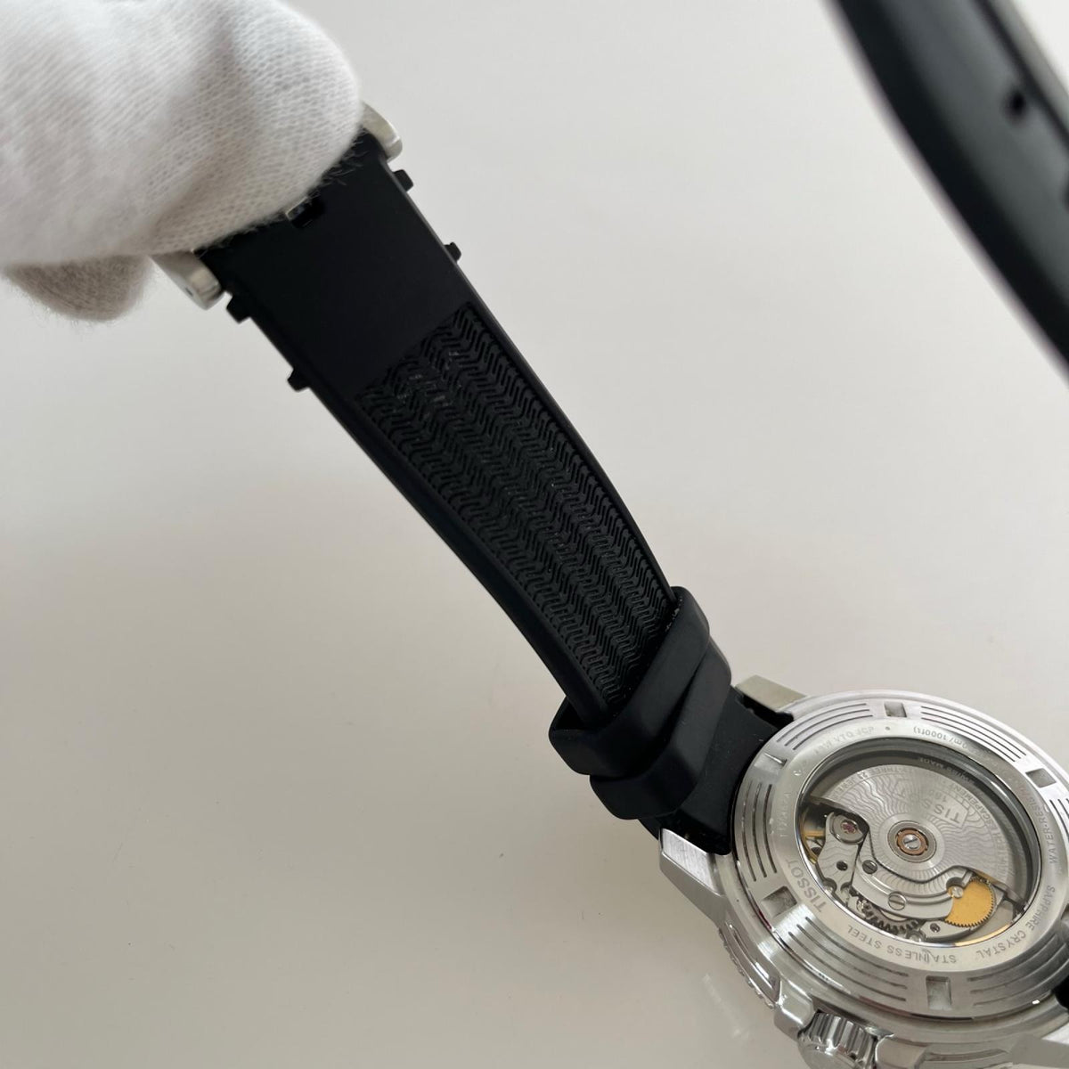 腕時計 TISSOT SEASTAR T120407A ブラック