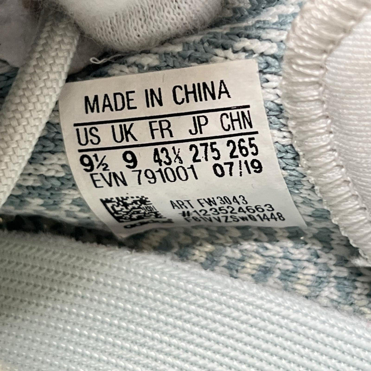 スニーカー YEEZY BOOST 350 V2 Cloud White 27.5cm 27.5cm (US9 1/2 UK9 EU45) グレー