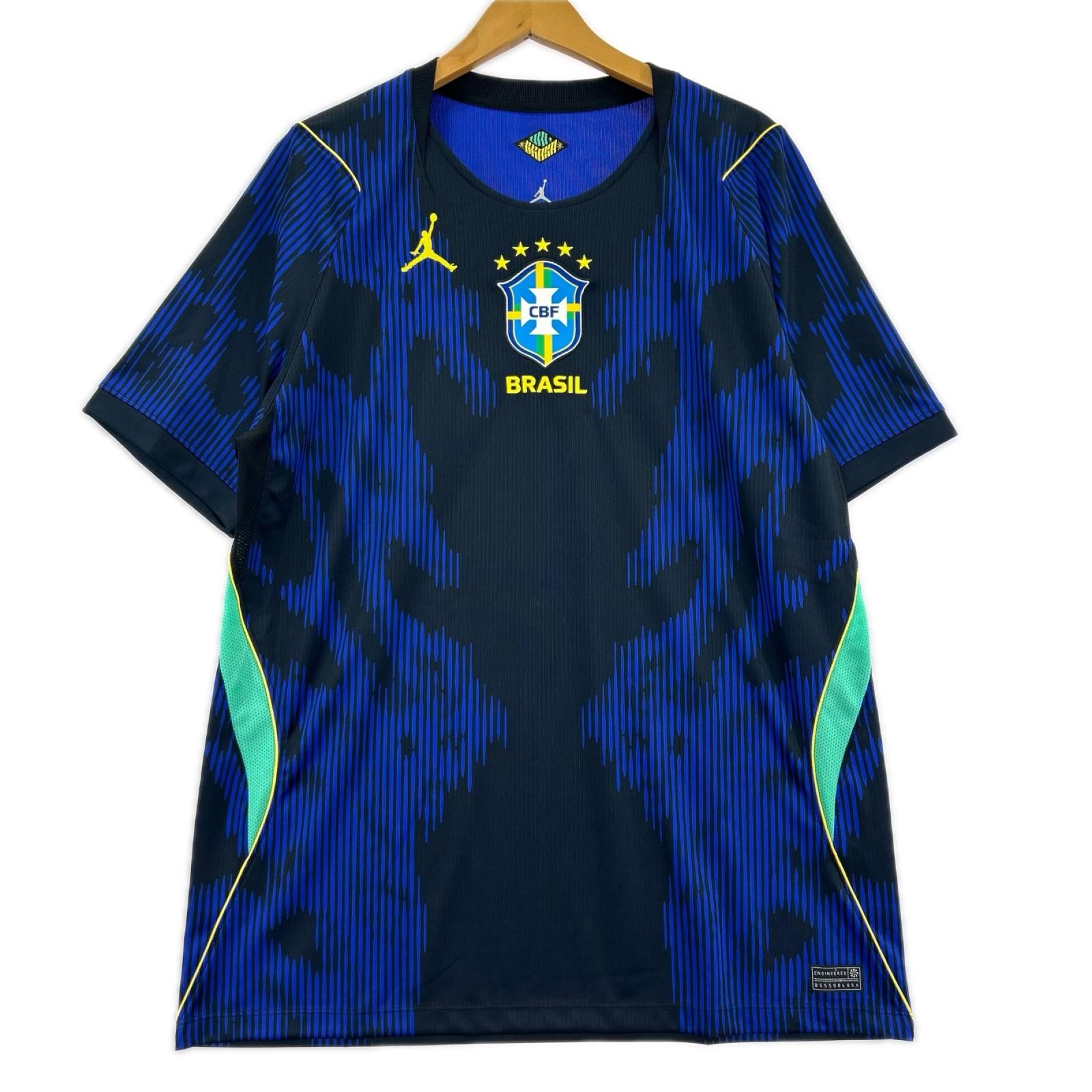 半袖Ｔシャツ ﾌﾞﾗｼﾞﾙ代表 2026年 W杯 ｱｳｪｲ L L ブルー