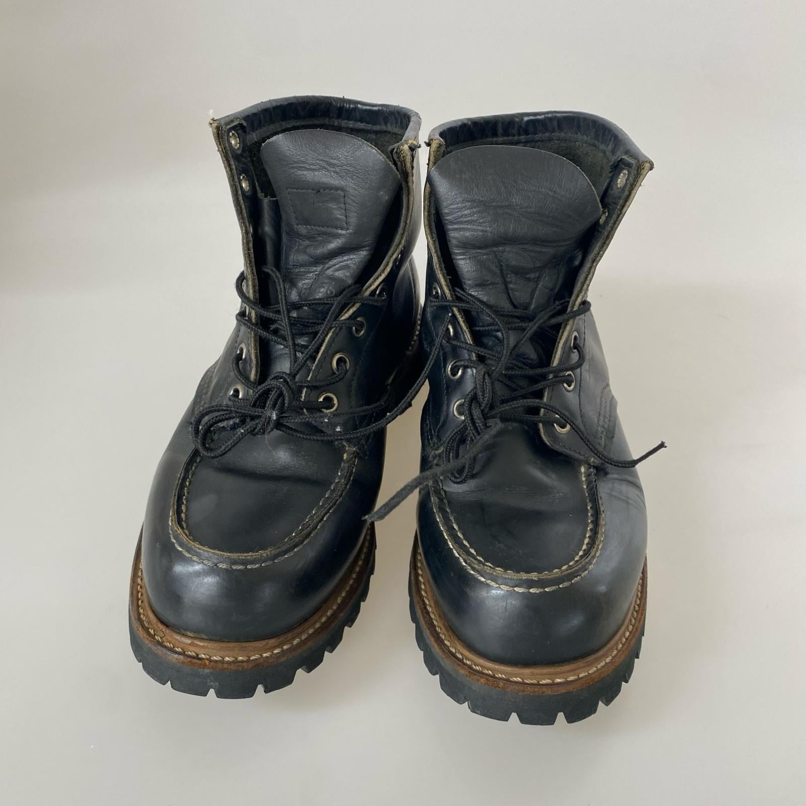ブーツ クラシックモック　VIBRAMソール ブラック