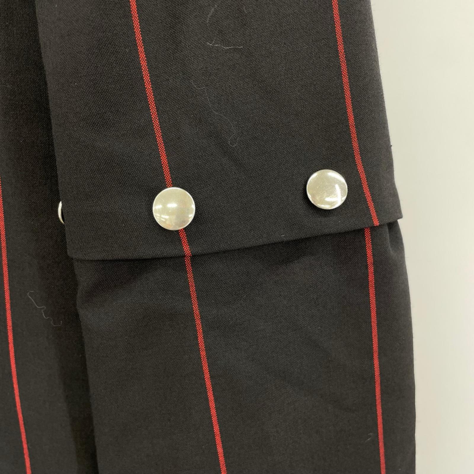 テーラードジャケット Removable Stripe Single Jacket 46 ブラック