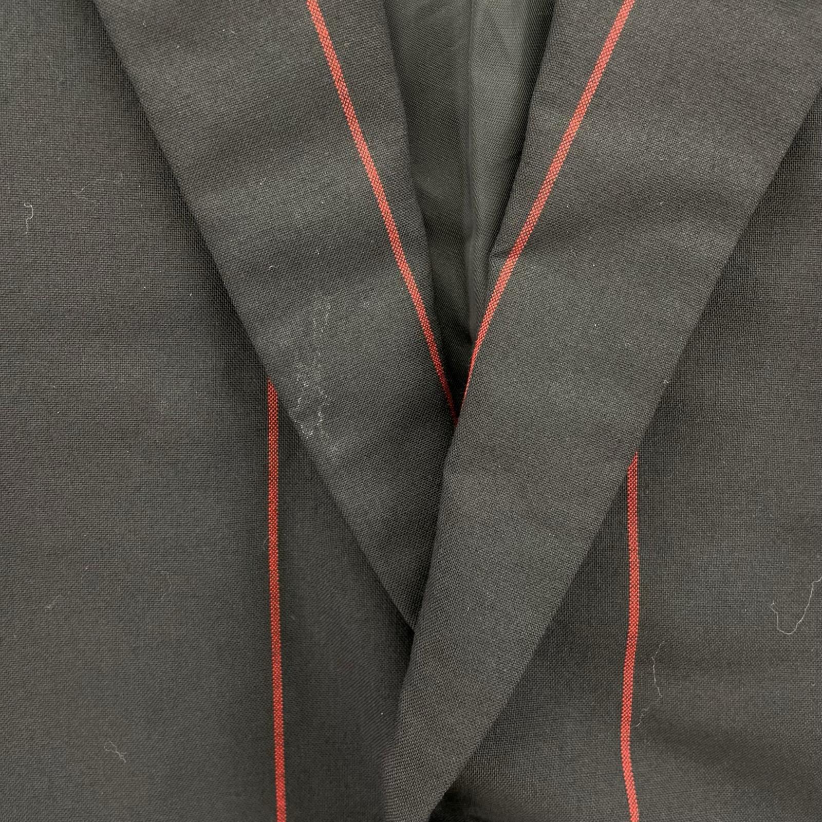 テーラードジャケット Removable Stripe Single Jacket 46 ブラック
