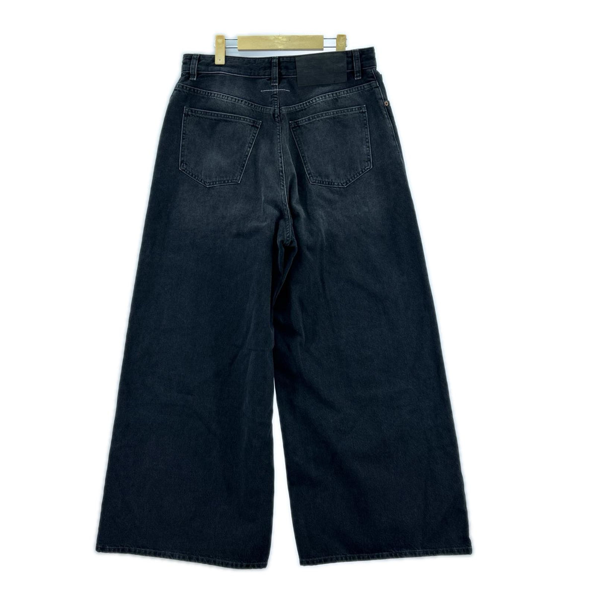 デニムパンツ WIDE LEG DENIM JEANS 30 ブラック