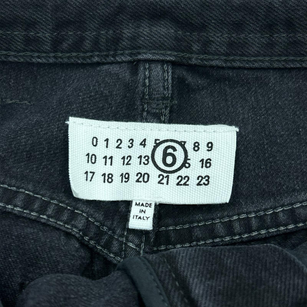 デニムパンツ WIDE LEG DENIM JEANS 30 ブラック