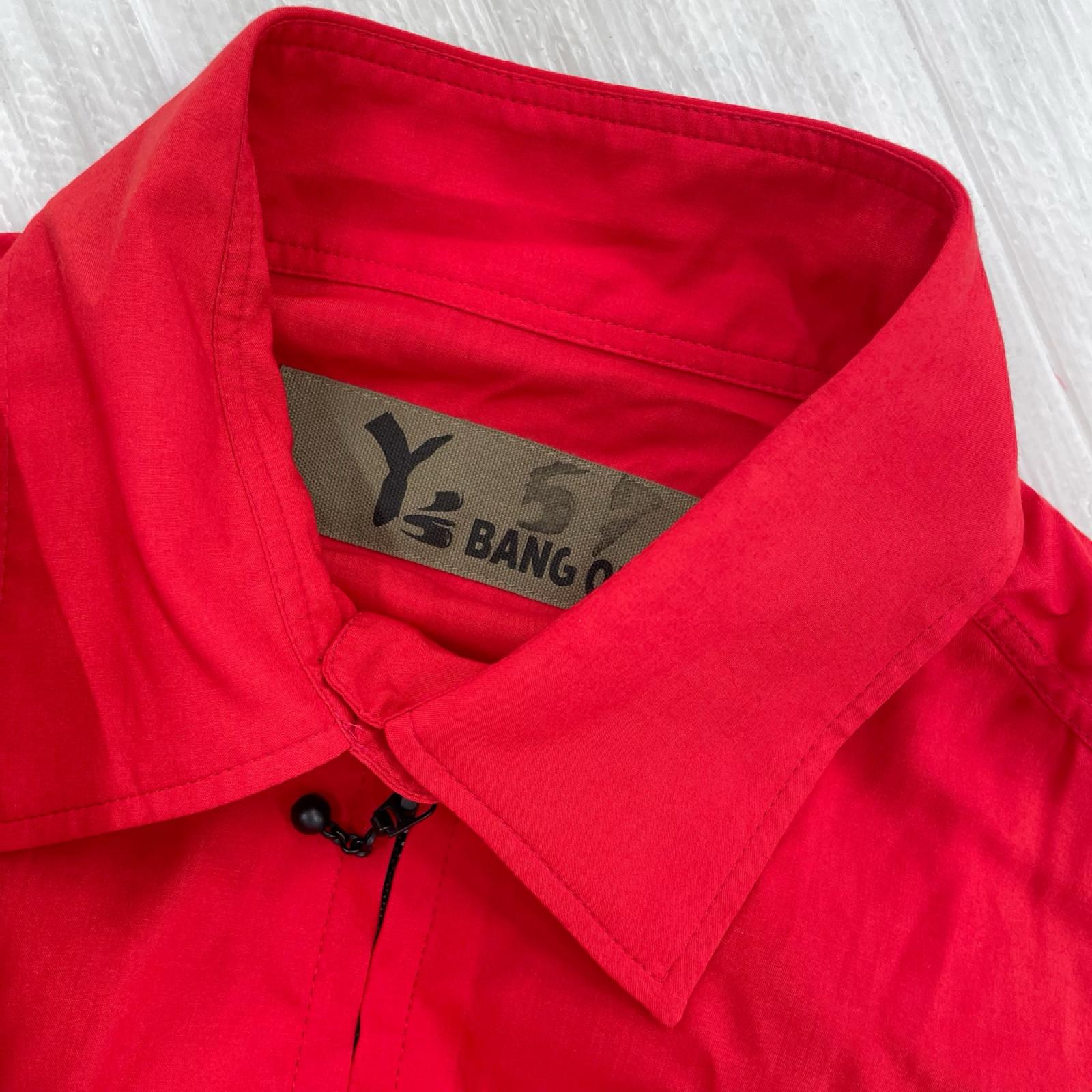 長袖シャツ BANG ON! ロングシャツ 2 レッド