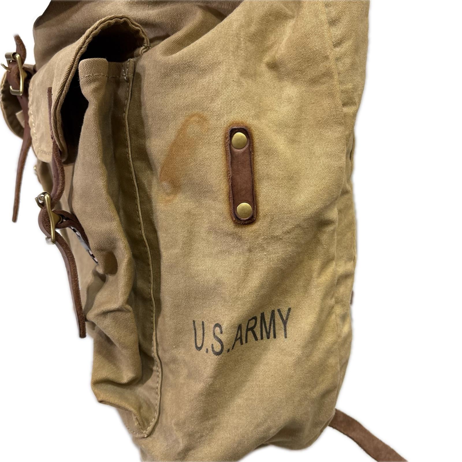 リュック・デイパック US.ARMY バックパック ベージュ