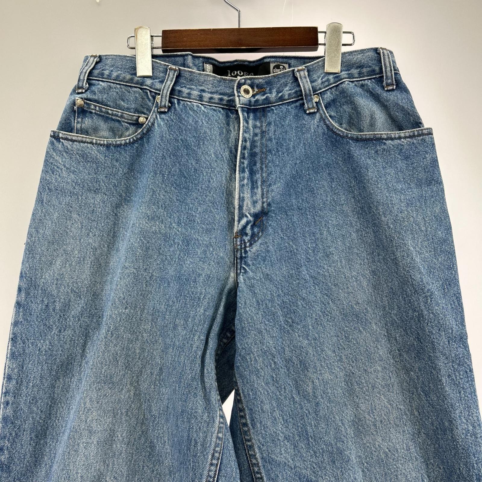 デニムパンツ silverTab loose W33 L32 33 ブルー