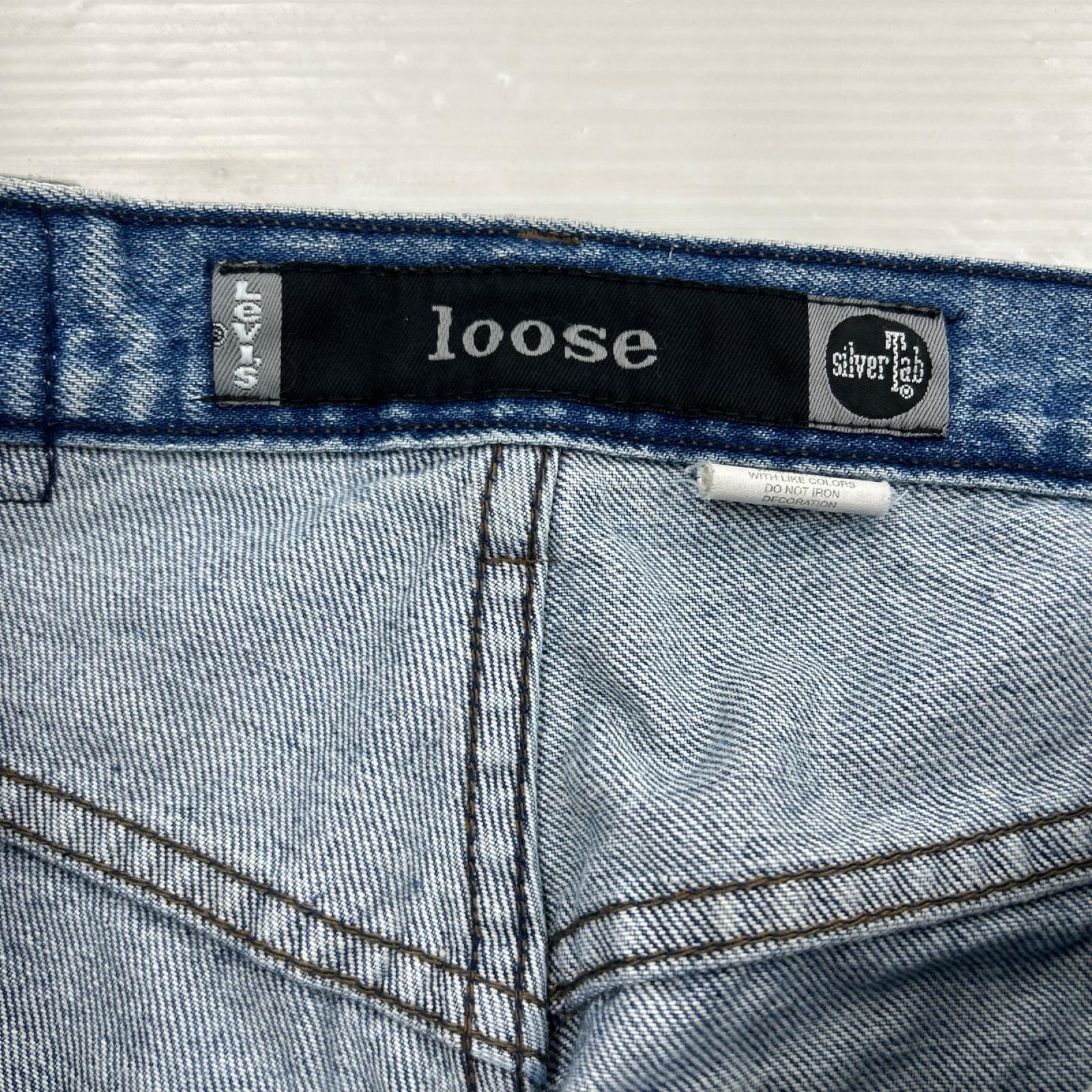 デニムパンツ silverTab loose W33 L32 33 ブルー