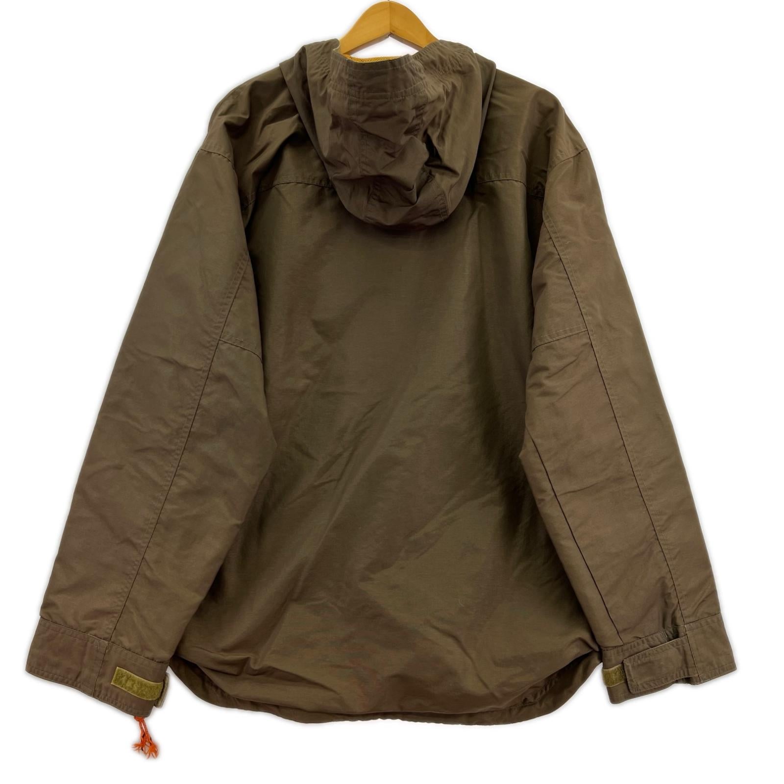 マウンテンパーカー 90s ﾌｨｯｼﾝｸﾞﾅｲﾛﾝｼﾞｬｹｯﾄ M BRW M ブラウン