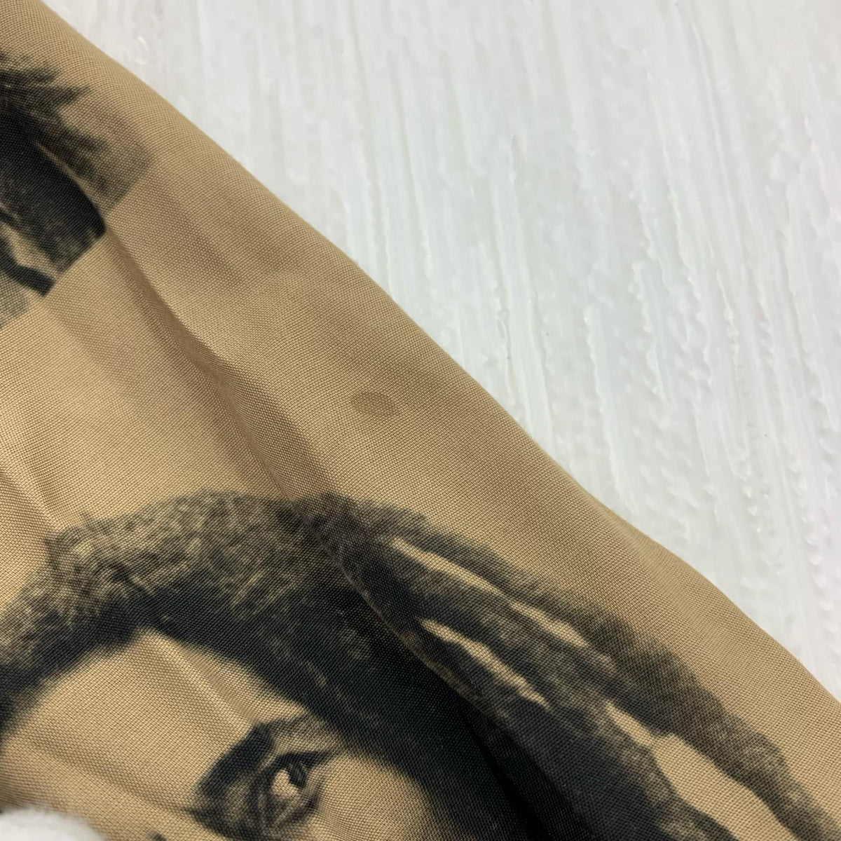 長袖シャツ BOB MARLEY HAWAIIAN SHIRT ﾍﾞｰｼﾞｭ L ブラウン