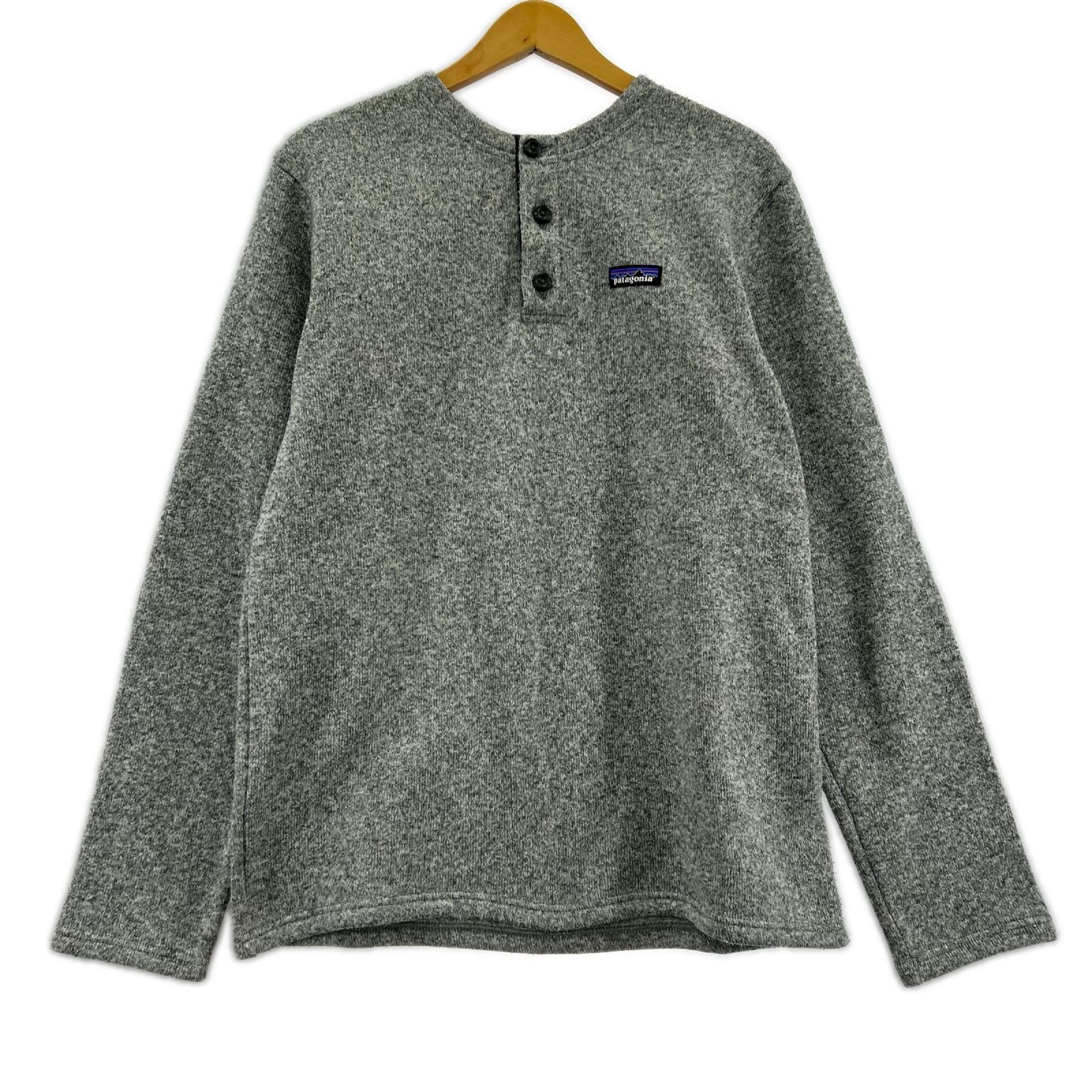 ニット BETTER SWEATER HENLEY PULLOVER/ｸﾞﾚｰ M グレー