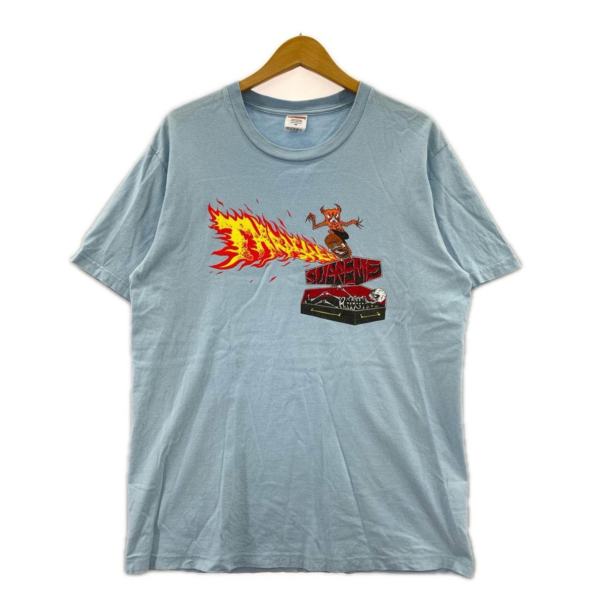 半袖Ｔシャツ THRASHER/水色/M M ブルー