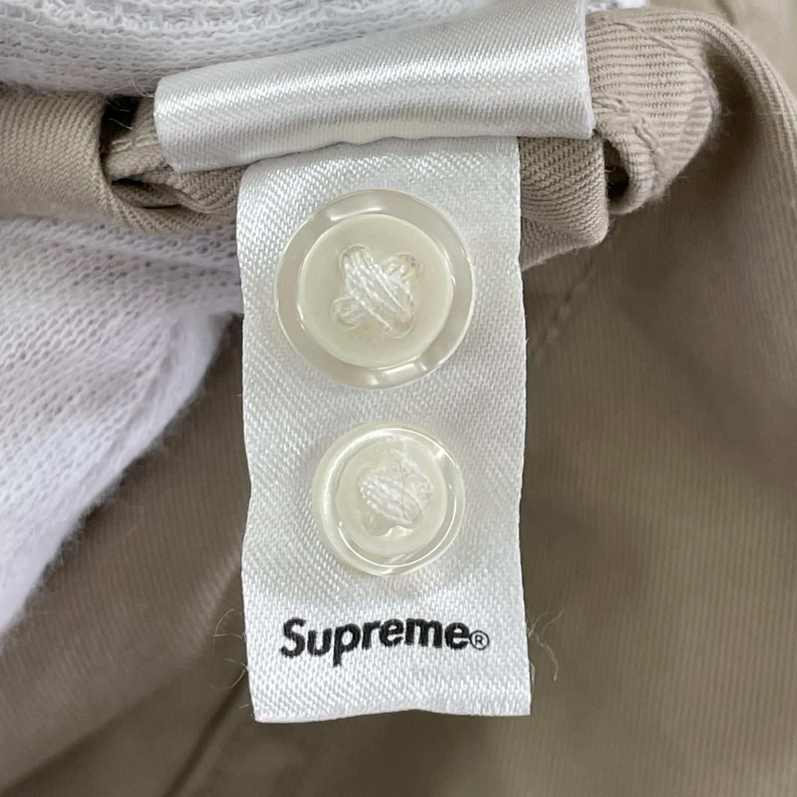 長袖シャツ SMALL BOX LOGO SHIRT/ﾍﾞｰｼﾞｭ/M M ベージュ