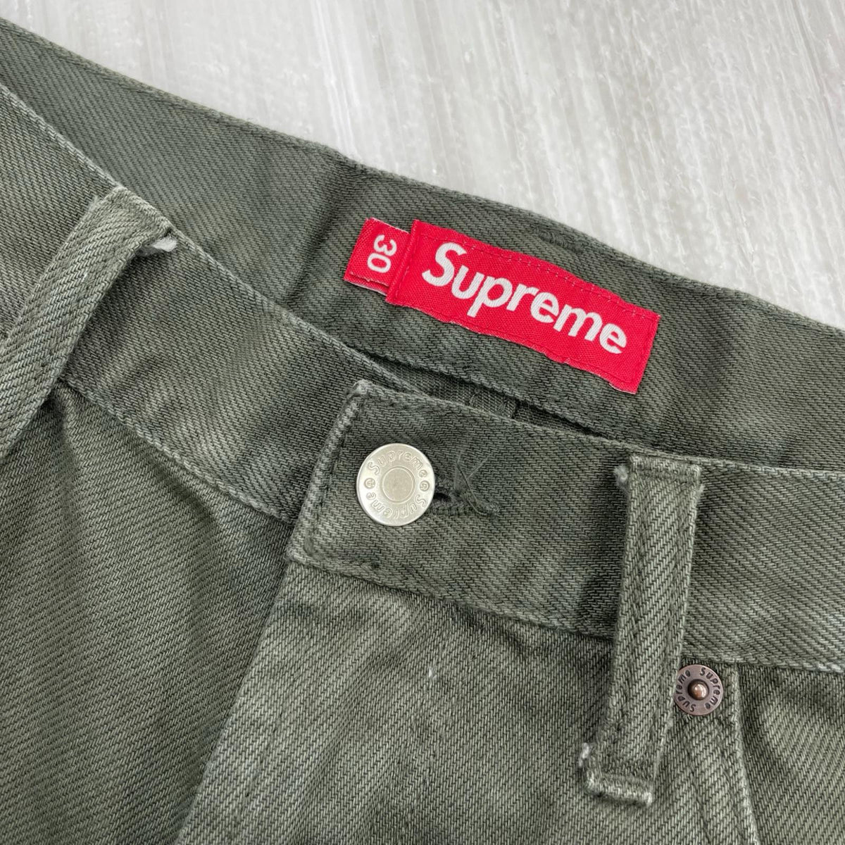 パンツ 24FW BAGGY JEAN/ｶｰｷ/30 30 カーキ