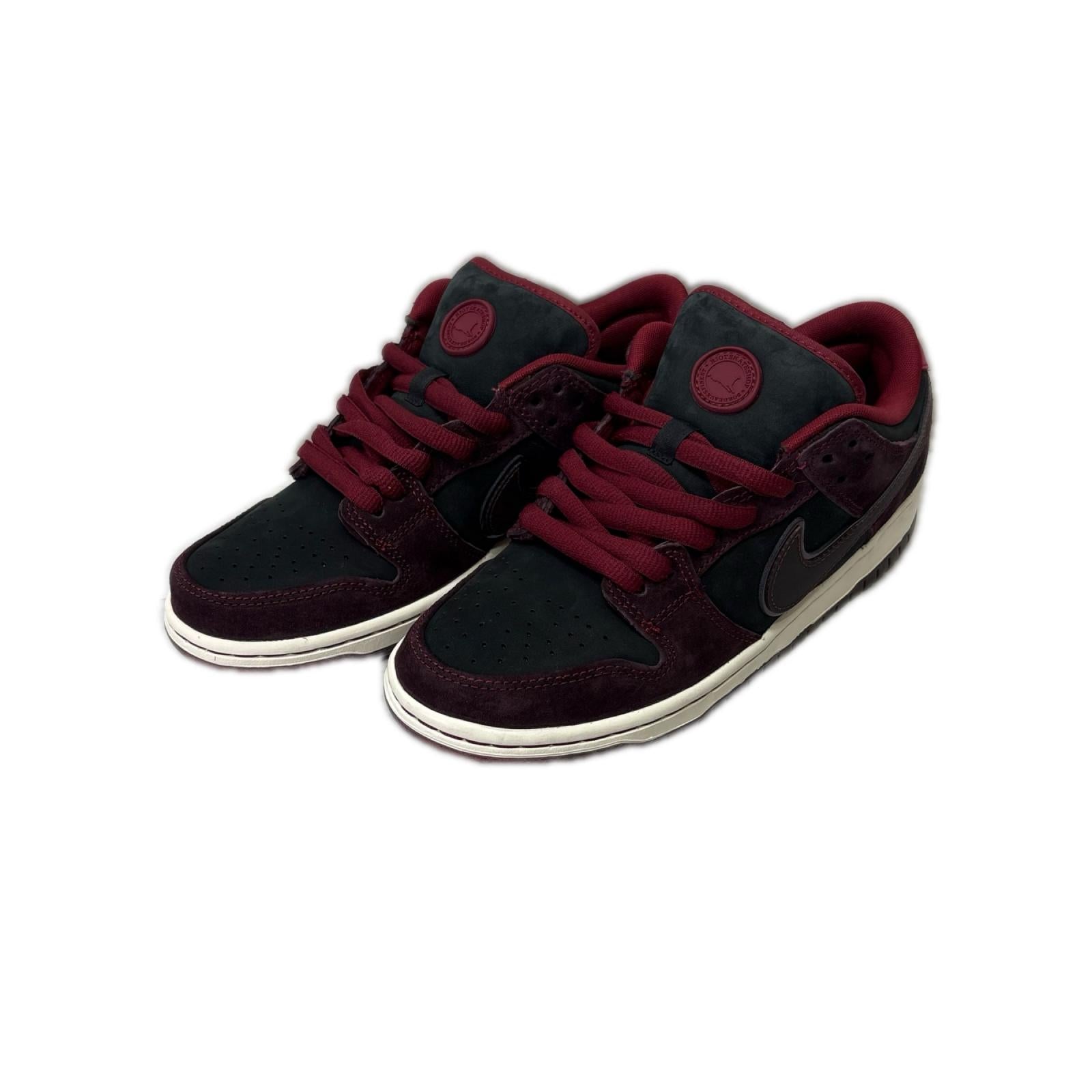 スニーカー Dunk Low Pro QS Mahogany and Team Red 25.5cm (US7 1/2 UK7 EU41) レッド