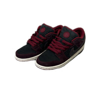 スニーカー Dunk Low Pro QS Mahogany and Team Red 25.5cm (US7 1/2 UK7 EU41) レッド