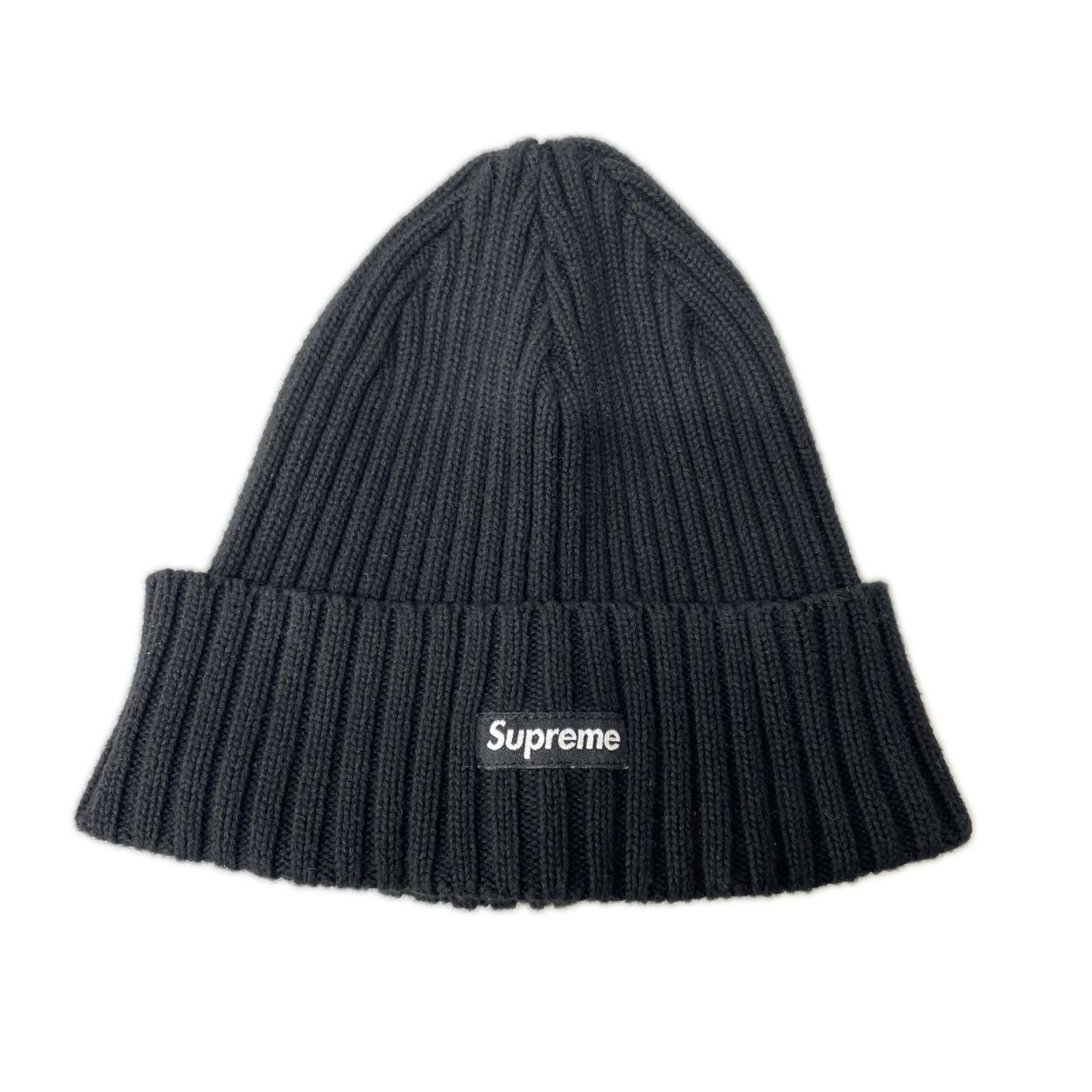 ニットキャップ Overdyed Beanie 黒 ブラック