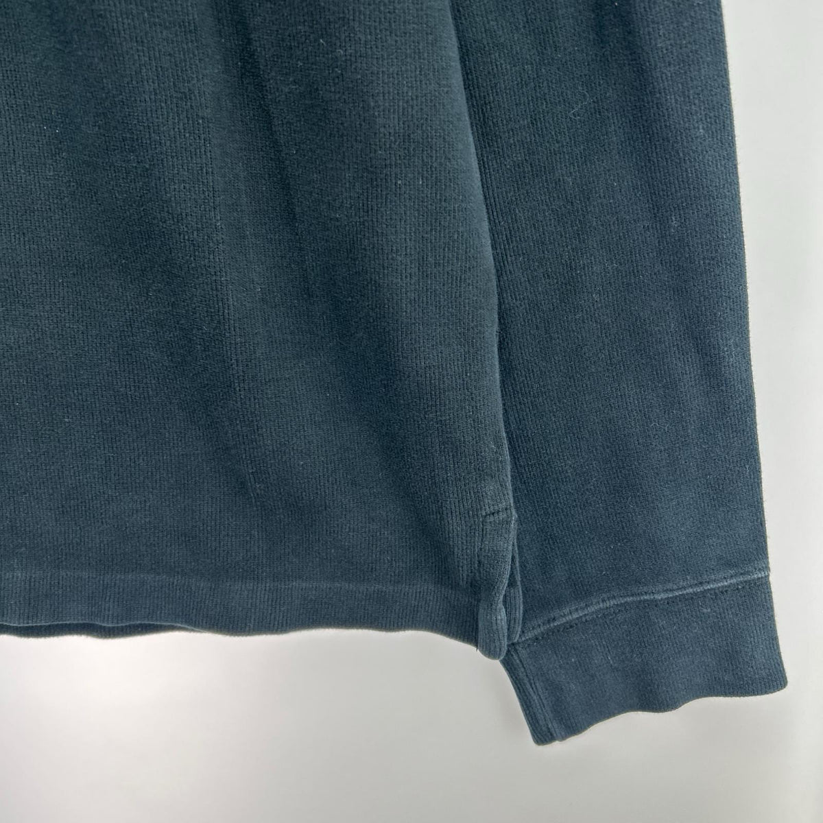 スウェット ﾊｰﾌｼﾞｯﾌﾟﾆｯﾄ NVY L L ネイビー