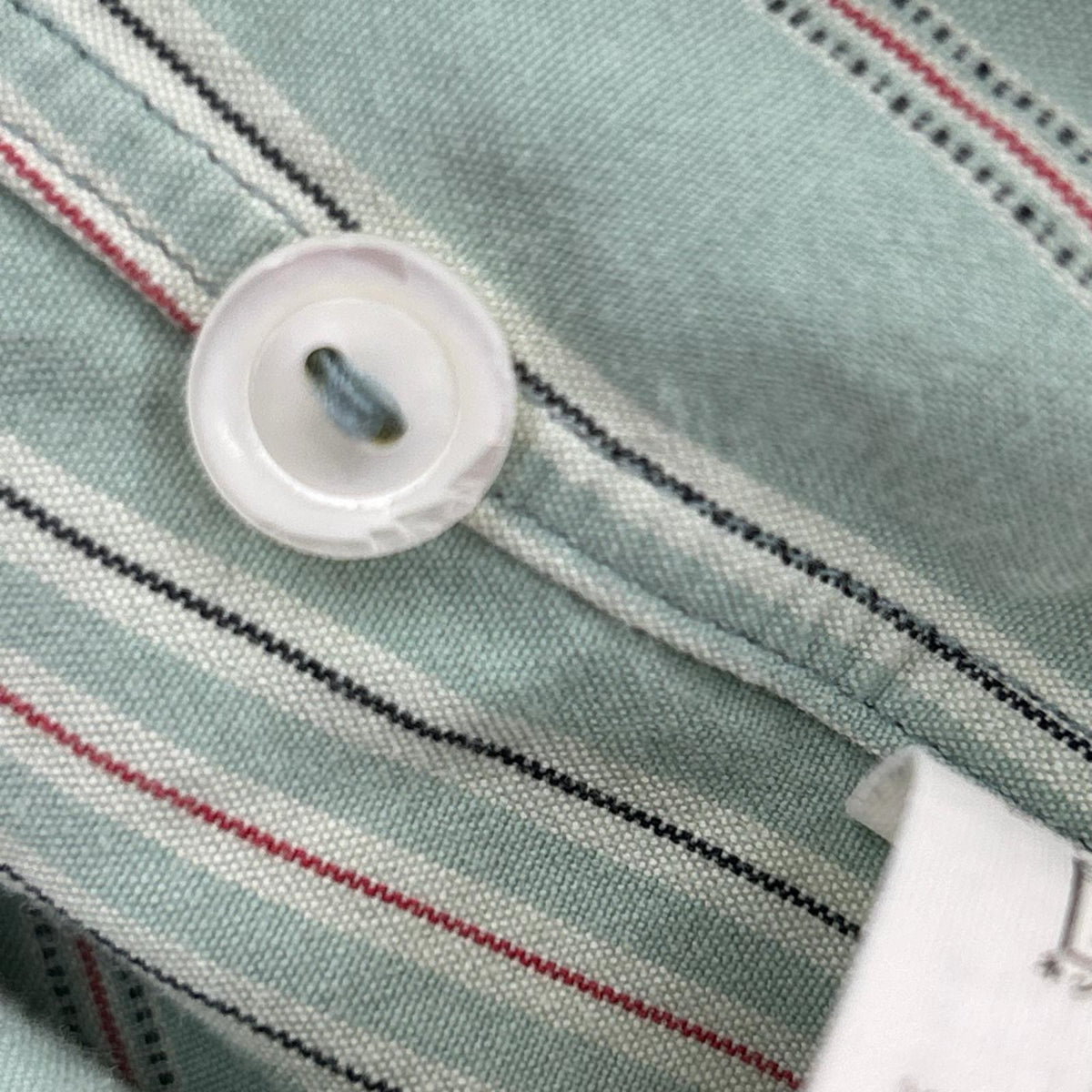 長袖シャツ ｽﾄﾗｲﾌﾟ BLU M M