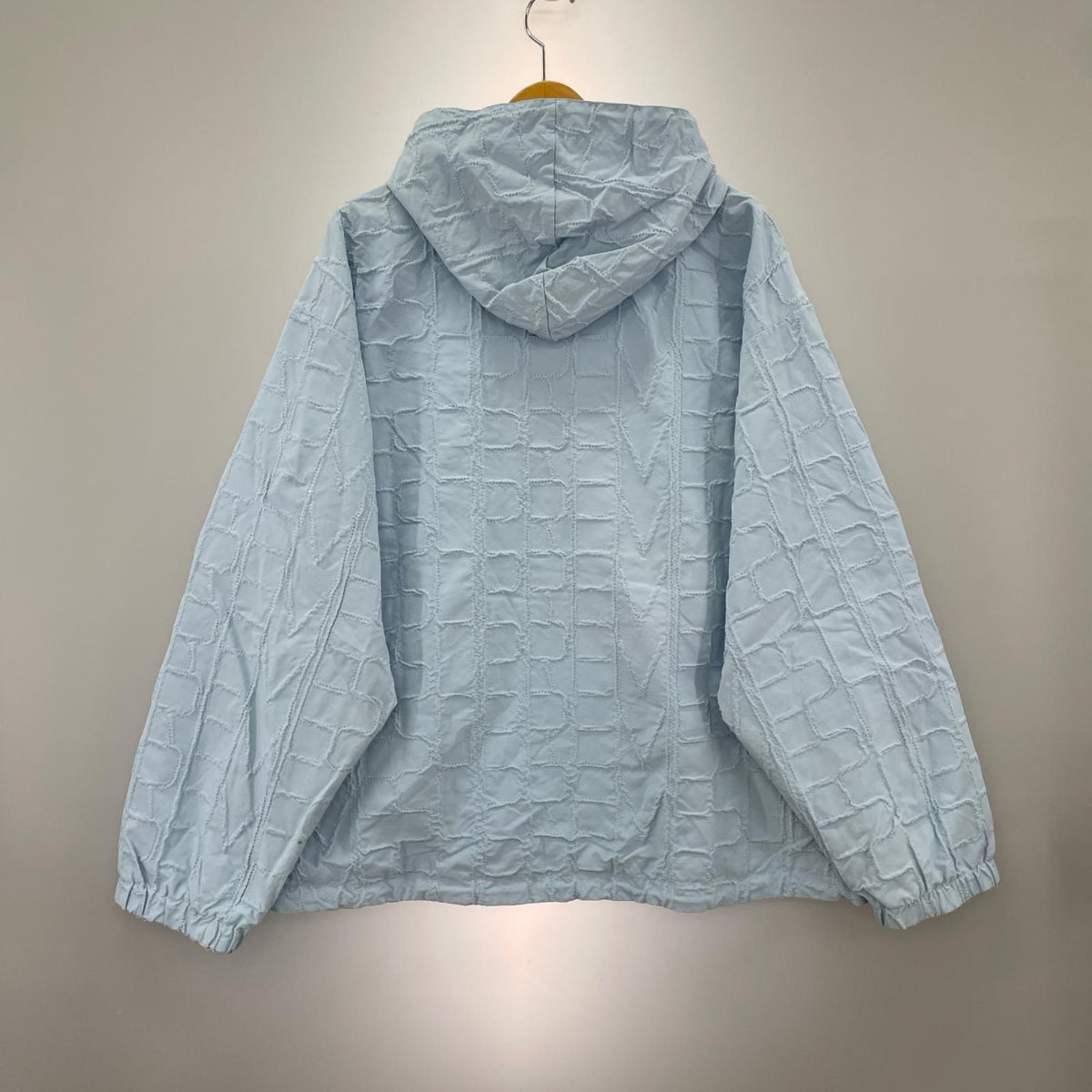 ジャケット Supreme 23SS Repeat Stitch Anorak ﾘﾋﾟｰﾄｽﾃｯﾁｱﾉﾗｯｸ L ブルー
