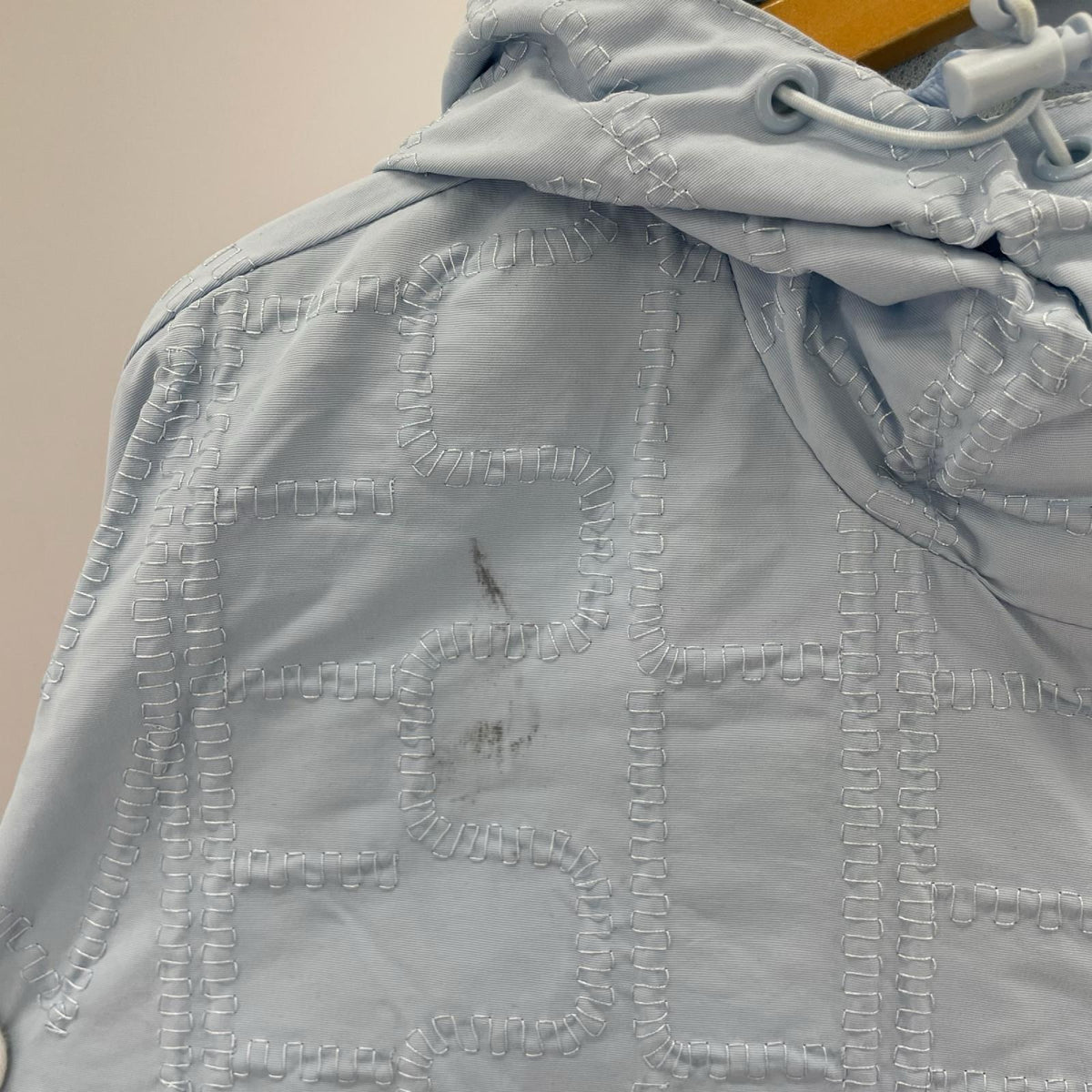 ジャケット Supreme 23SS Repeat Stitch Anorak ﾘﾋﾟｰﾄｽﾃｯﾁｱﾉﾗｯｸ L ブルー