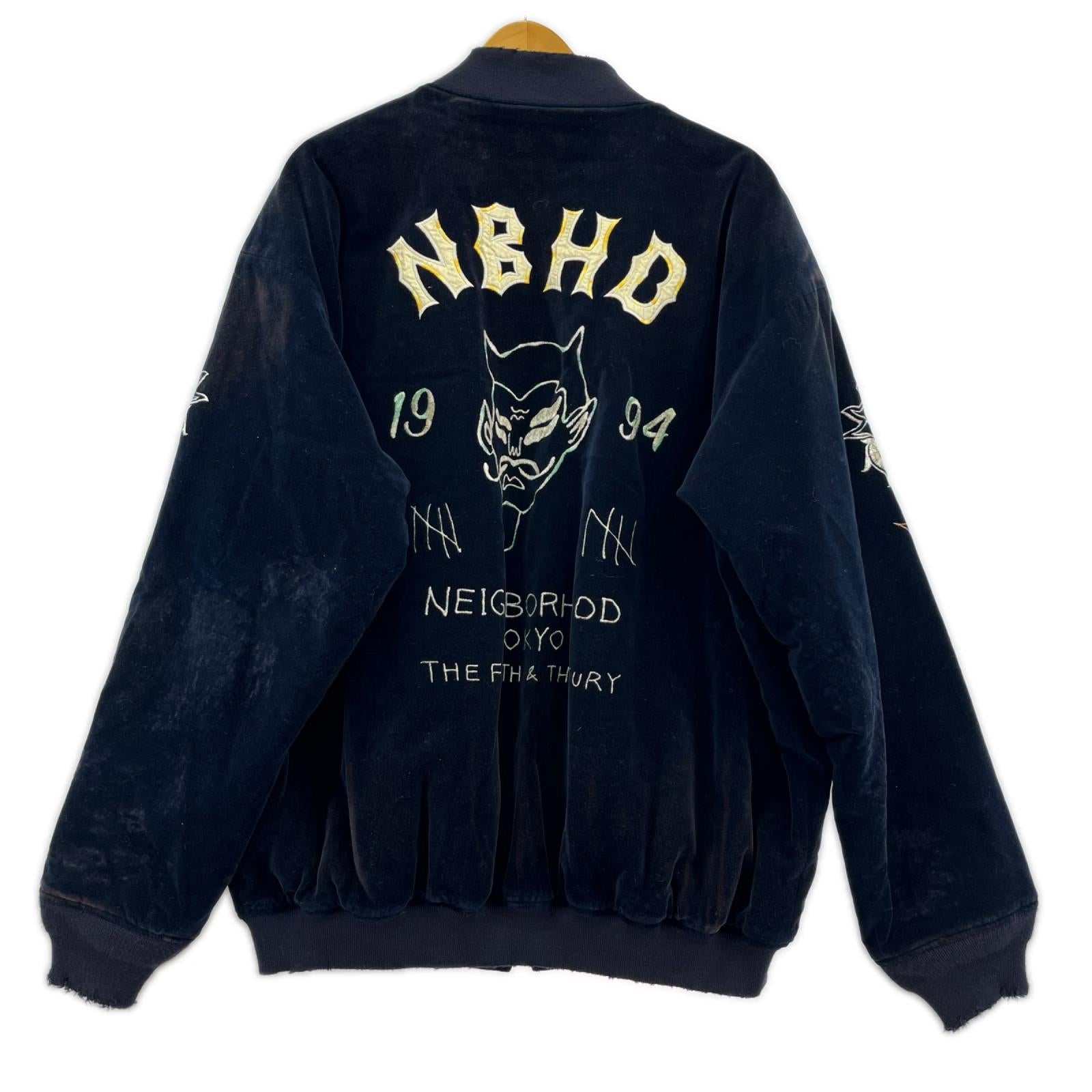 ジャケット 23AW SAVAGE SOUVENIR JACKET (L) L ネイビー