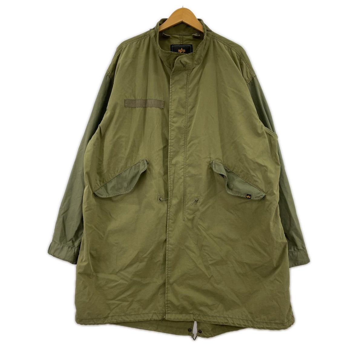 ミリタリージャケット M65 ﾓｯｽﾞｺｰﾄ ｶｰｷ L カーキ