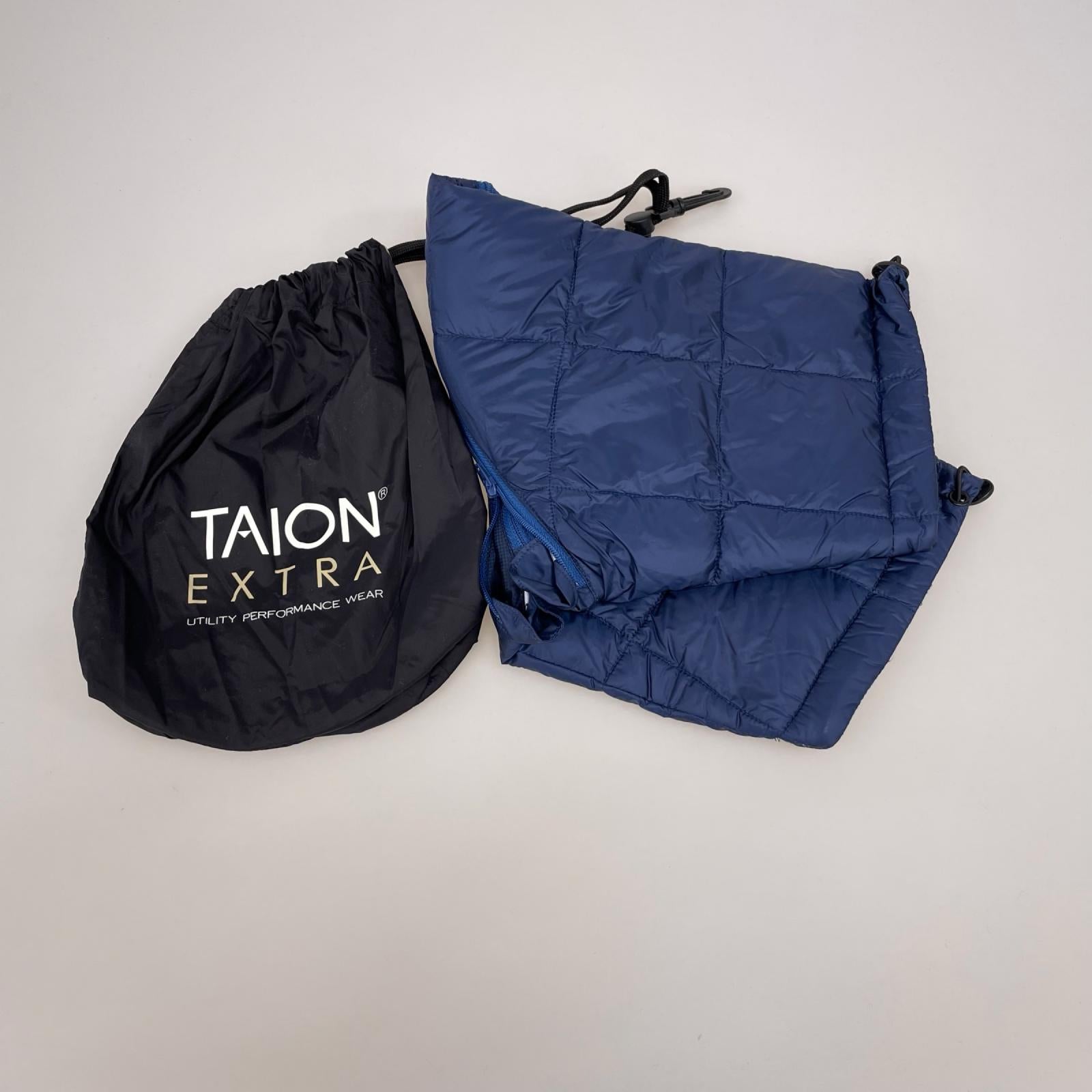 ダウンジャケット TAION EX-W042A 青（S) S ブルー