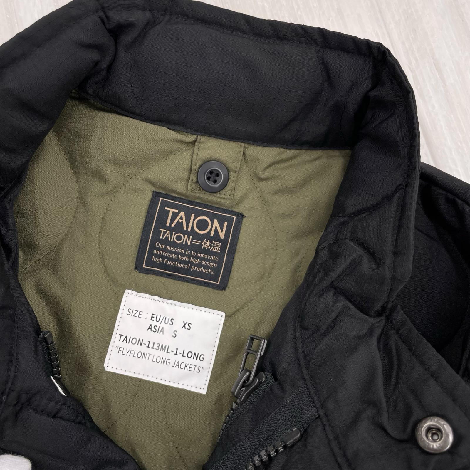 ジャケット TAION TAION‐113ML-1LONG 黒 S ブラック