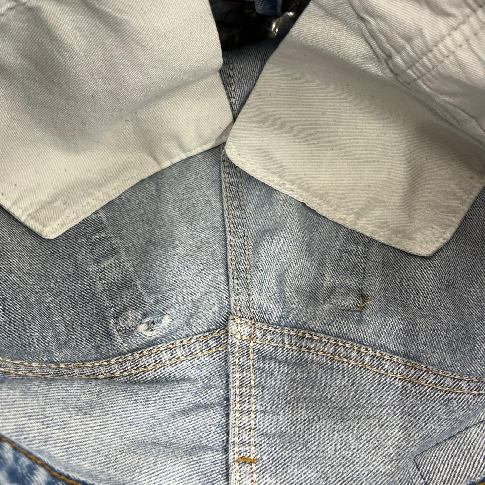 デニムパンツ USA製 501 W33L34 33 ブルー
