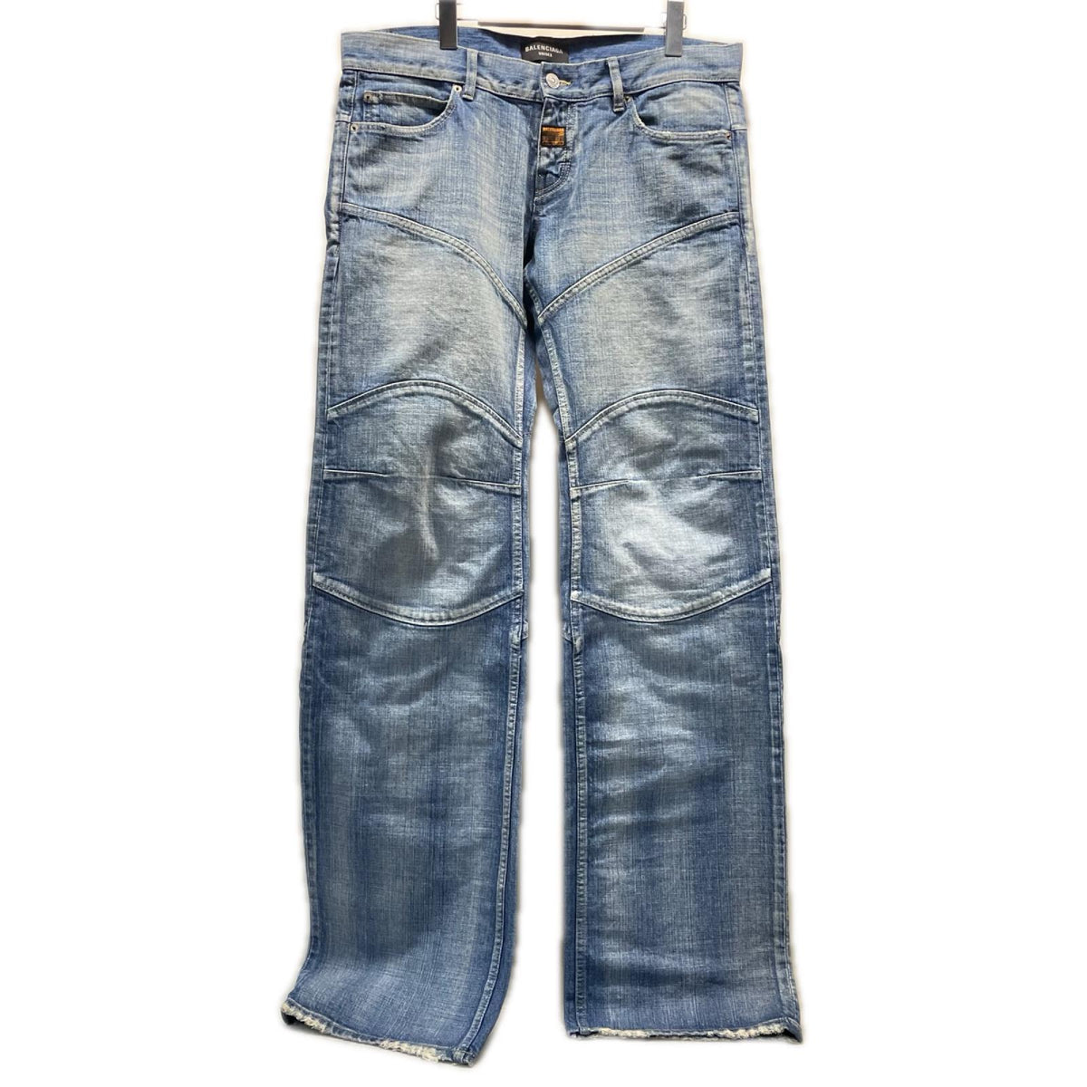 BALENCIAGA ローライズ　ウォッシュドデニムパンツ　833433 TSW69 L 833433 TSW69