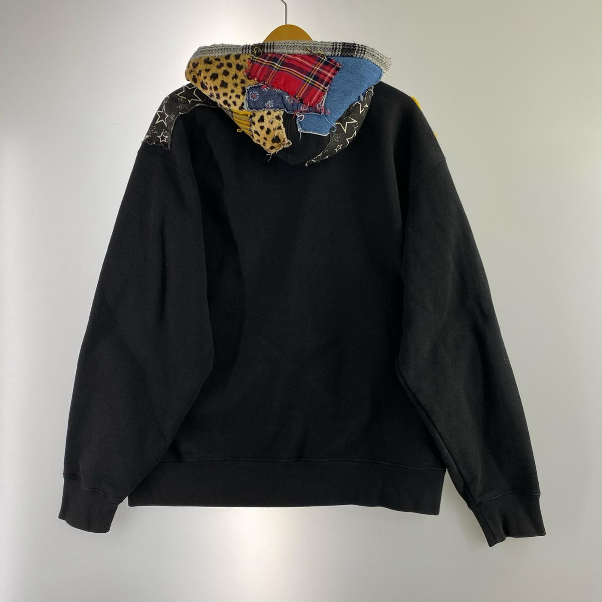 パーカー Supreme Patchwork Zip Up Hooded L L