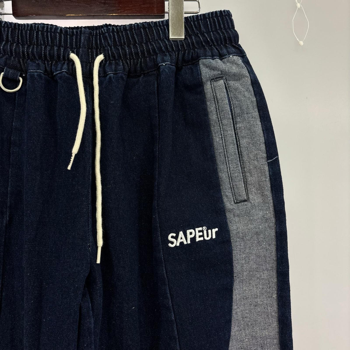 デニムパンツ ﾃﾞﾆﾑﾄﾗｯｸﾊﾟﾝﾂ XL ネイビー