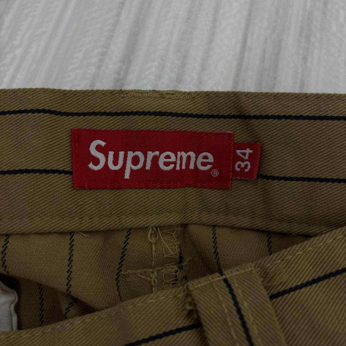ショートパンツ Stripe Short W34 34 ベージュ