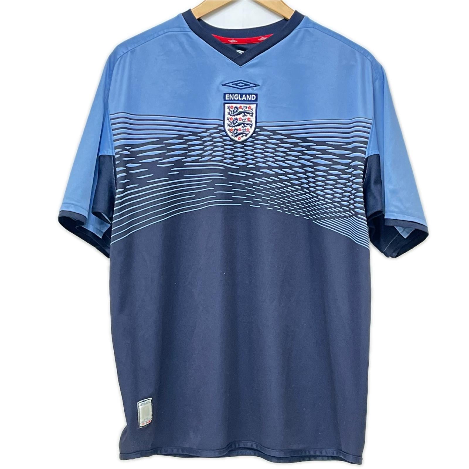 半袖Ｔシャツ umbro 00s イングランド代表 トレーニングウェア L ネイビーブルー L